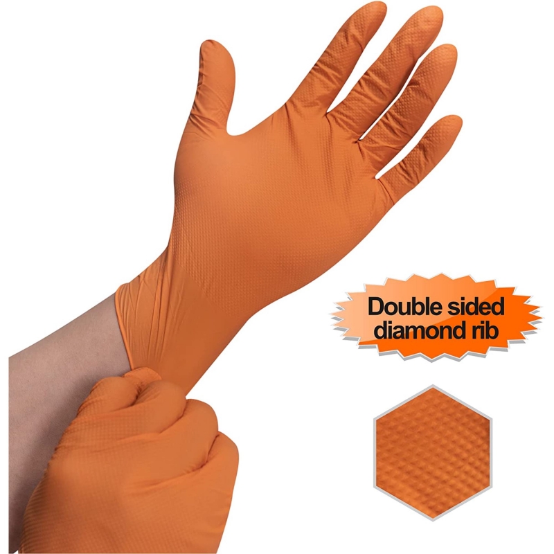 8mil Nitrile Gloves Thick 30/5 - Nitrile Mechanic Glove recension och pris