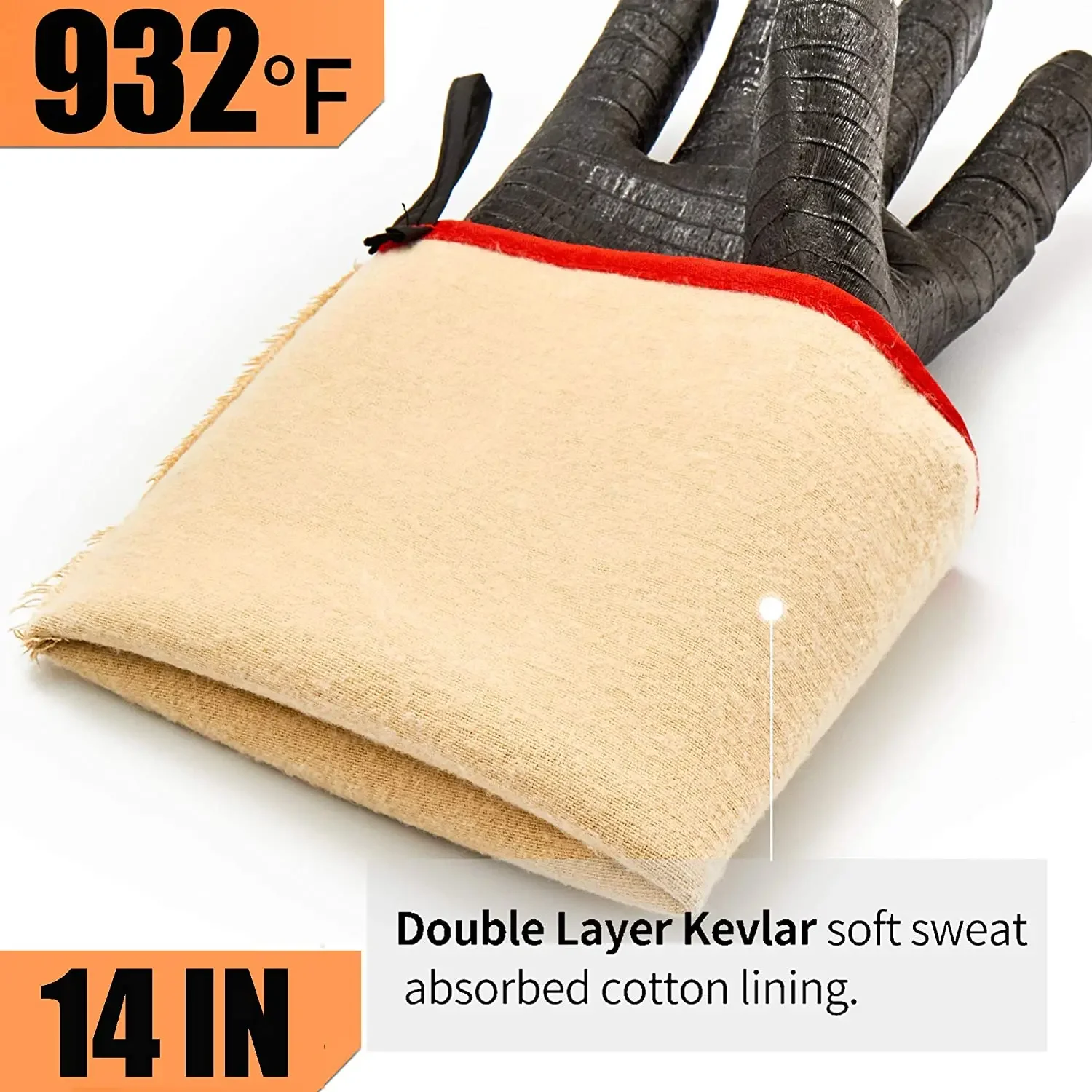 Silicone Oven Mitts, Non-Slip  - Oven Mitt Silicone recension och pris