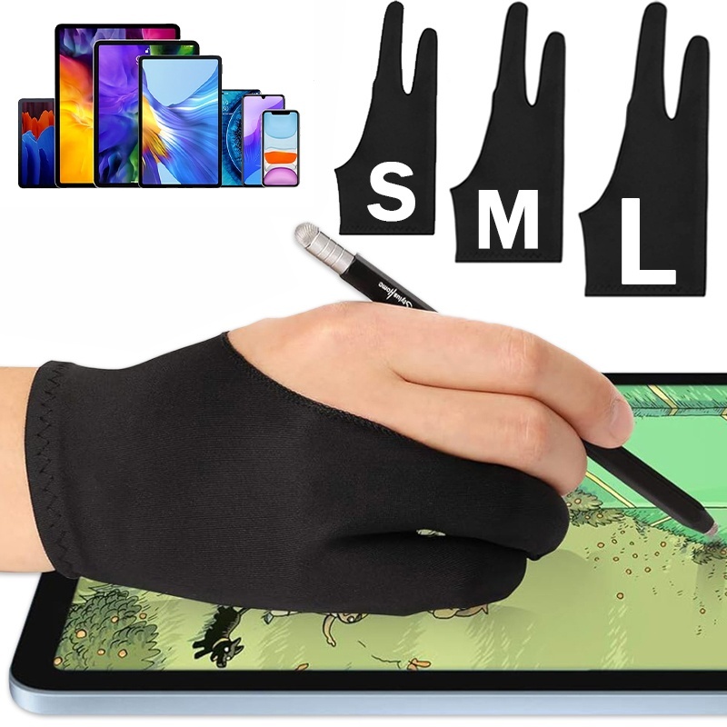 S/M/L Anti-touch Gloves Two-Fi - Touchscreen Glove Capacitive recension och pris