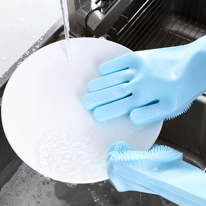 Dishwashing Cleaning Gloves Ma - Rubber Glove Cleaning recension och pris